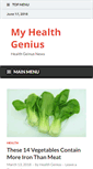 Mobile Screenshot of myhealthgenius.com